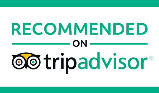 Recommended on Tripadvisor